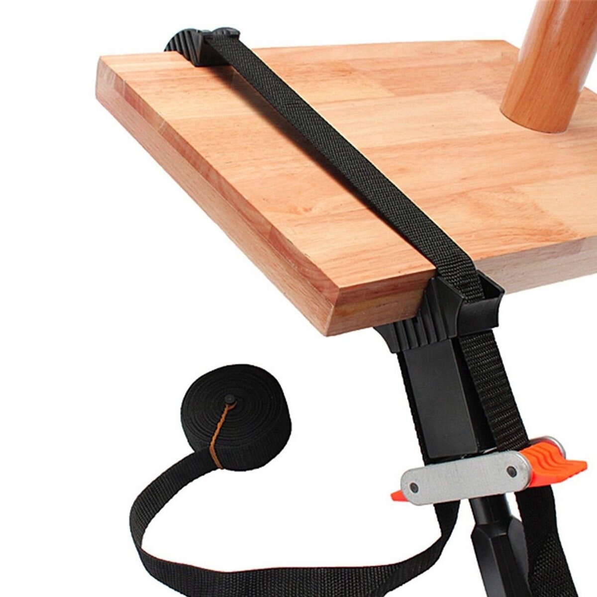 Rapid 4-Jaw Corner Clamp for Woodworking - Picture Frame & Drawer Band Strap Holder