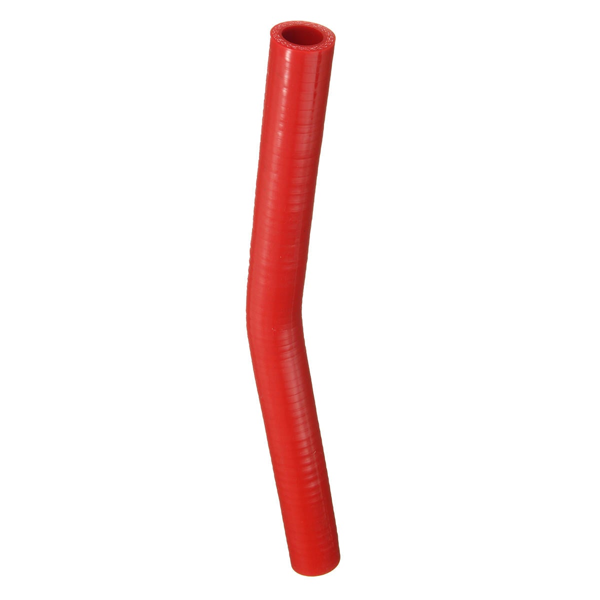 150mm Red Silicone Hose Rubber 15 Degree Elbow Bend Hose Air Water Coolant Joiner Pipe Tube