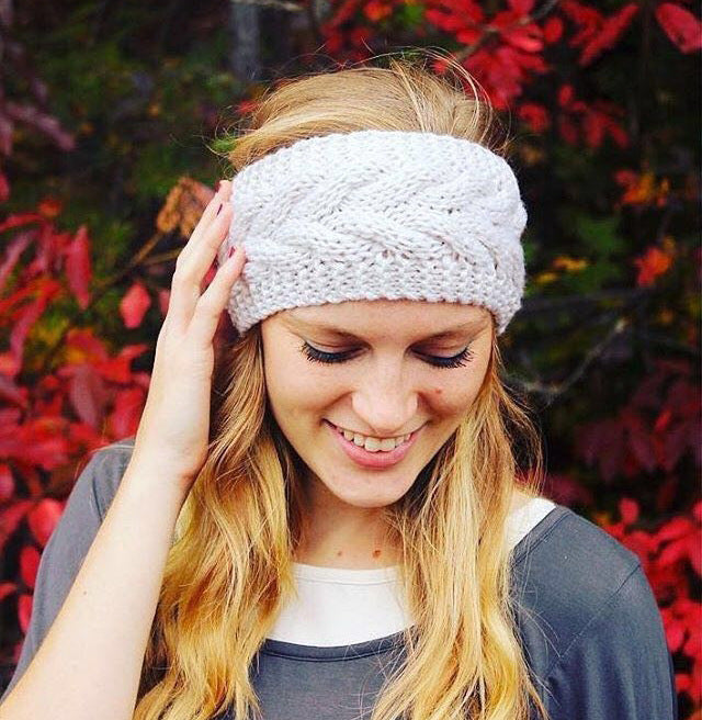 Winter Fashion Women Knitted Turban Headbands Warm Crochet Headwrap Wide Ear Warmer