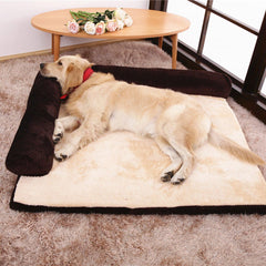 Pet Mat Soft Warm Orthopedic Pet Dog Memory Foam Bed Mat With Removable Cover