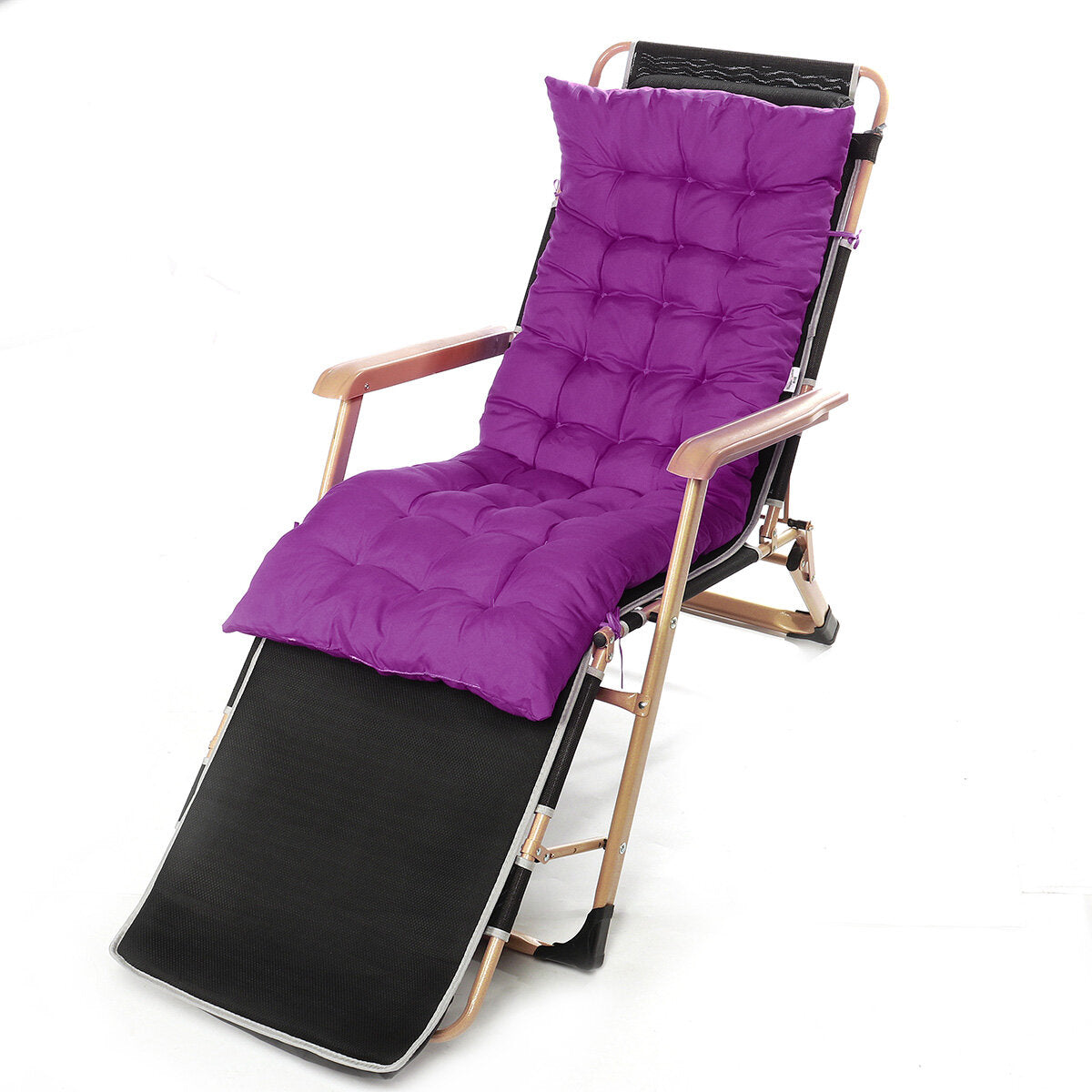 50 Inch Lounge Bench Cushion Indoor Outdoor Chaise Lounger Cushions Rocking High Back Chair Cushion for Home Office Sofa
