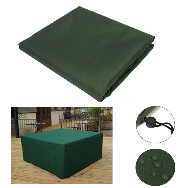 196x114x71cm Waterproof Polyester 8 Seater Furniture Cover Outdoor Table Chair Protector