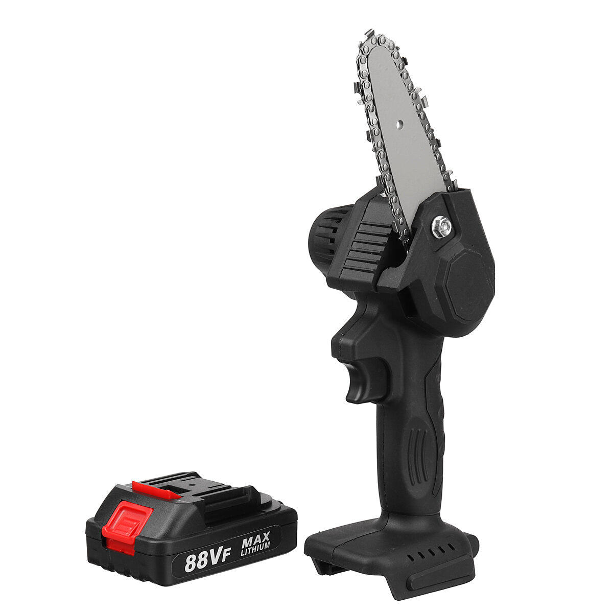 88VF 4 Inch Electric Chain Saw 800W One-Hand Chainsaw Rechargeable Logging Saws