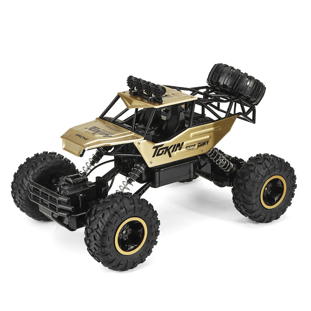 1/12 2.4G 4WD RC Electric Car w/ LED Light Monster Truck Off-Road Climbing Truck Vehicle