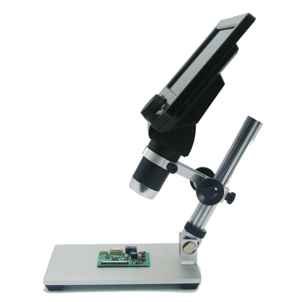 Digital Microscope 12MP 7 Inch Large Color Screen Large Base LCD Display 1-1200X Continuous