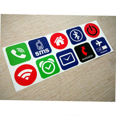 10pcs Ntag213 NFC Tag Card Stickers Label Rfid Tag Card Adhesive Key llaveros Token Patrol