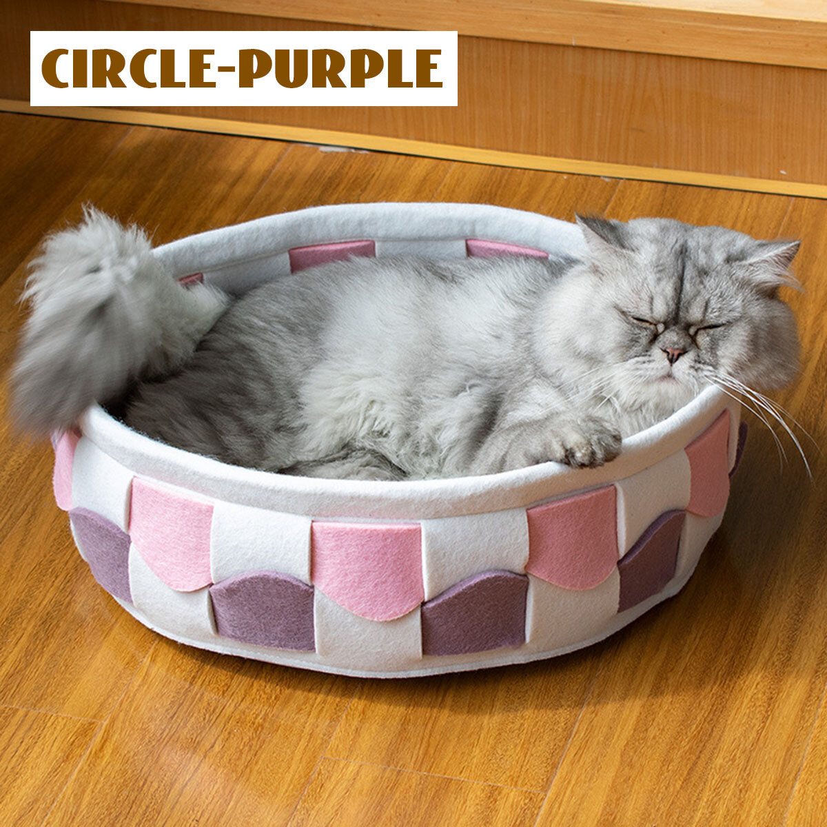 Natural Felt Pet Cat Cave Beds Nest House For Cats Small Dogs Pets Supplies