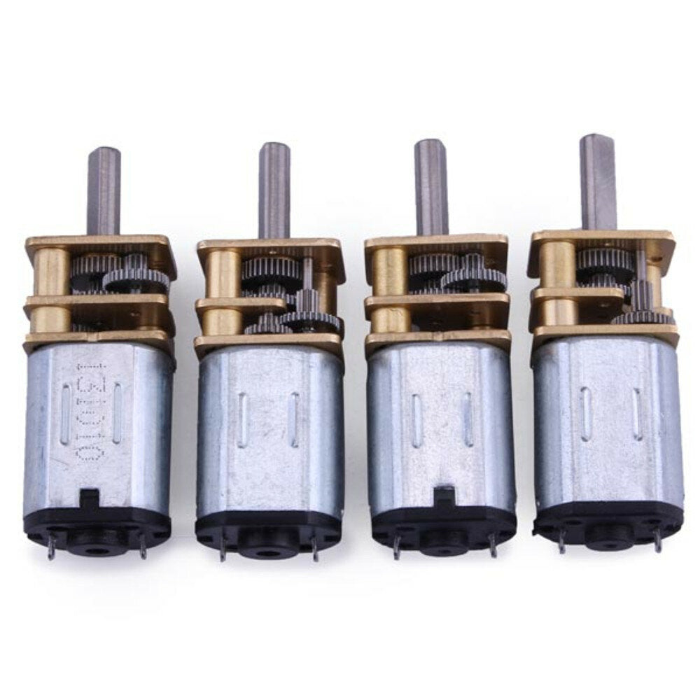 5Pcs 160RPM N20 DC Gear Motor Miniature High Torque Electric Screwdriver Gear Box Motor