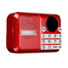 Portable FM Radio 70-108MHZ Power off Memory Digital Display TF Card USB Music Player Speaker