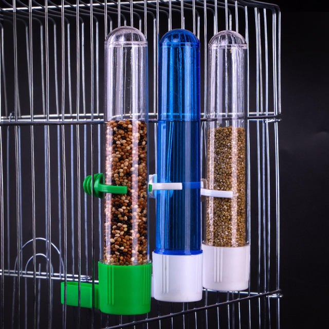 Bird Water Dispenser Autoxic Feeder Water Drinking Water Fountain Starling Parrot Food Box Feeding Bird Food Bird Cage Accessories Supplies