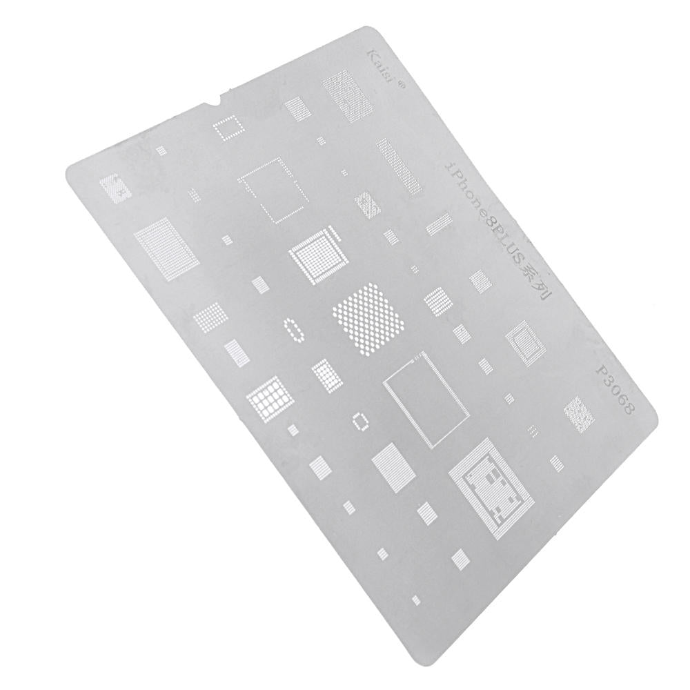 Tin Planting Net BGA Stencil CPU RAM Wifi Nand Flash Baseband Power Amplifier Audio IC Reballing Chip Pin Solder Heat Template for iPhone 6/6P 7/7P 8/8P XS