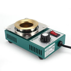 150W Solder Pot Tin Melting Soldering Desoldering Bath 100-600 Degree Welding Tool