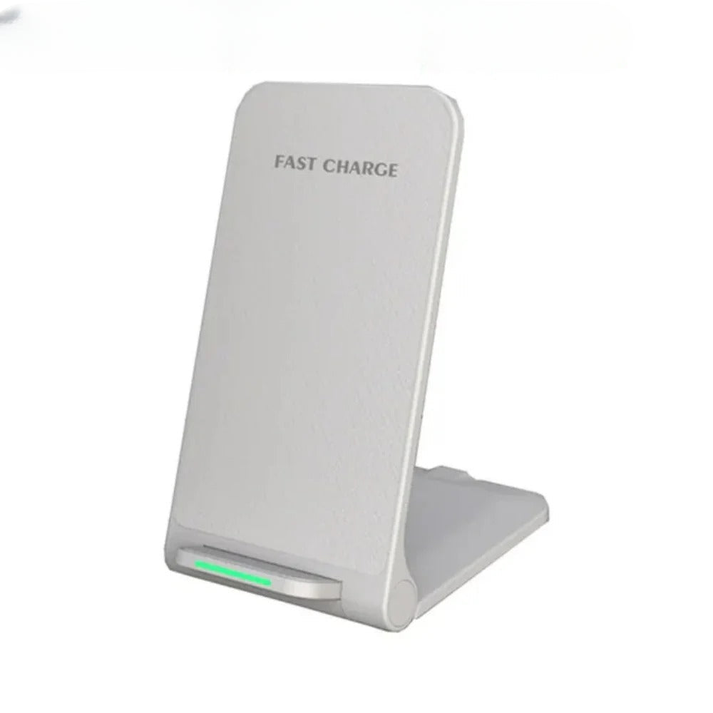 100W QI Wireless Charger Stand, Foldable for iPhone 12-15 Pro, Samsung S22-S9, Xiaomi, Hui