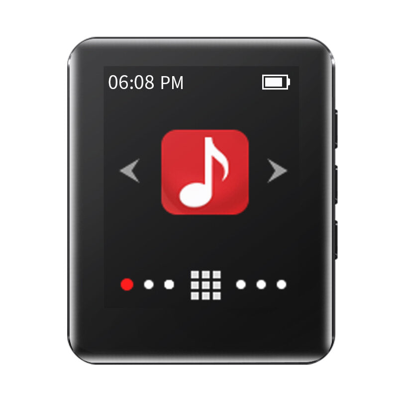 8GB 16GB 1.8 inch Full Touch Screen Mini Bluetooth MP3 Player HiFi Music with FM Radio E-book Pedometer