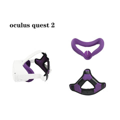 VR Helmet Headset Cushion for Oculus Quest 2 Helmet Headband Helmet Head Relief with Foam Cushion VR Eye Mask