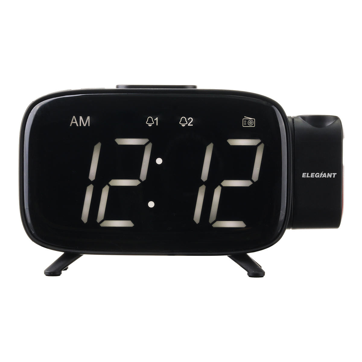 Digital LED Projector Projection FM Radio Snooze Alarm Clock