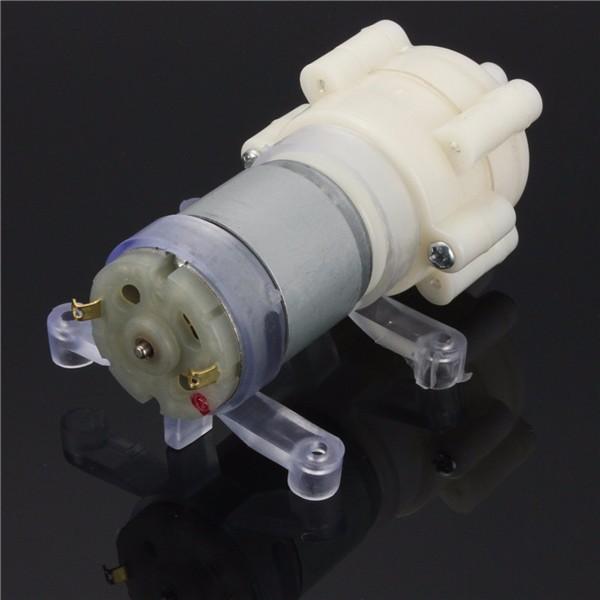 DC6-12V Aquarium Fish Tank Round Water Air DC Diaphragm Pump