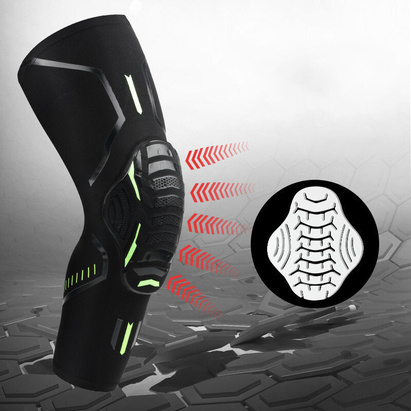 1pc Sports Knee Protectors Stretch Sports Impact Pads Breathable Elastic Knee Pad Men And Women Outdoor Cycling Basketball Soccer Mountain Climbing Impact Protective Gear