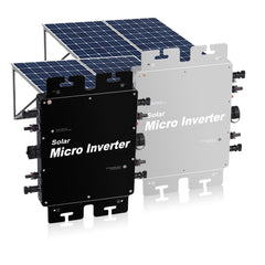 1400W Solar Grid Tie Inverter Input DC22V-48V to AC110V/220V WVC on grid Micro Power Inverter WIFI Version