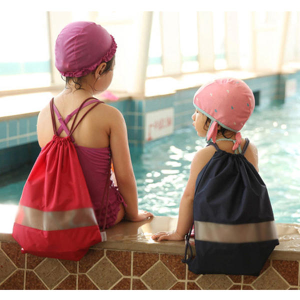 Waterproof Travel Drawstring Bag Tote Swimming Beach Parent Children Backpack