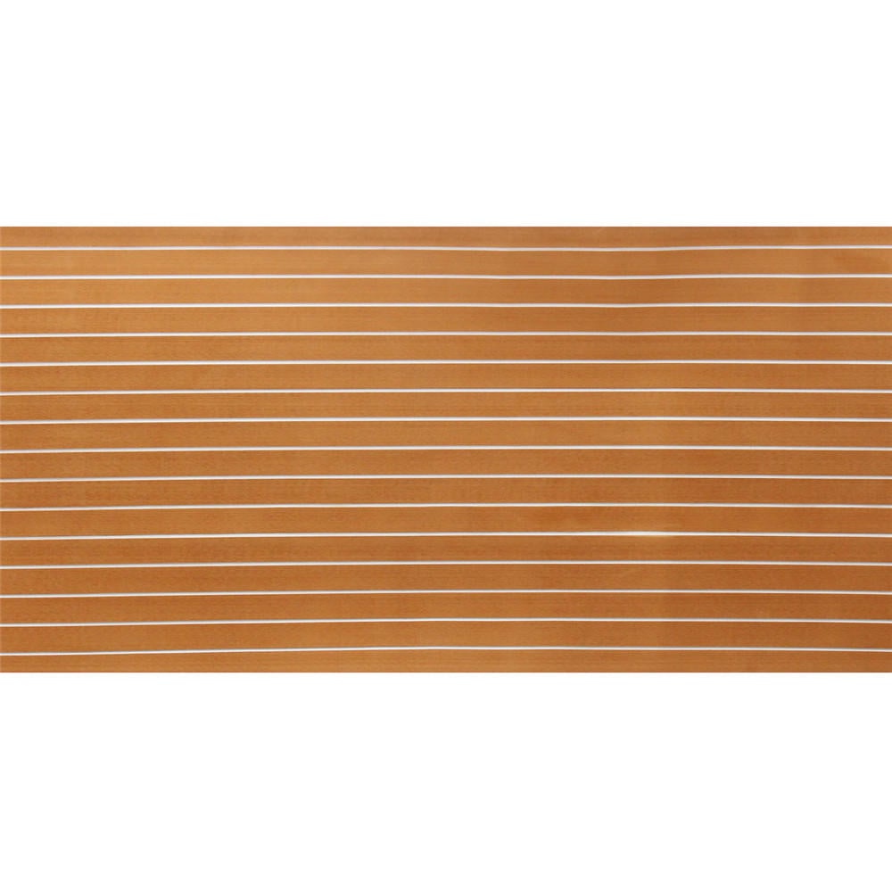 900mmx2400mmx5.5mm Light Brown and White EVA Foam Faux Teak Sheet Boat Yacht Synthetic Teak Decking