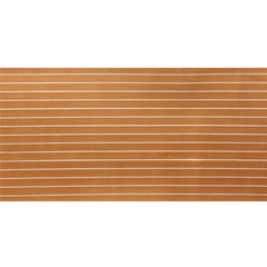 900mmx2400mmx5.5mm Light Brown and White EVA Foam Faux Teak Sheet Boat Yacht Synthetic Teak Decking