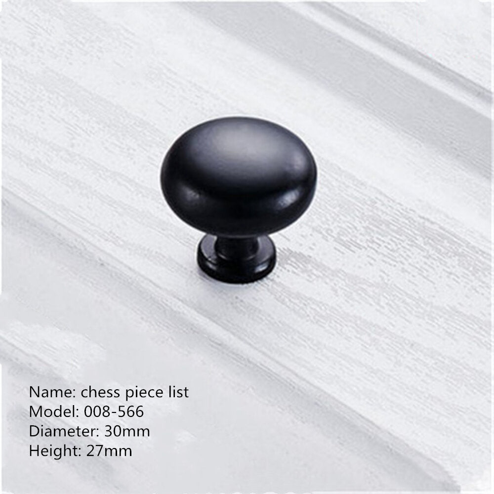 Aluminum Alloy Black Handles For Furniture Cabinet Knobs And Handles Kitchen Handles Drawer Knobs Cabinet Pulls Cupboard Handles Knobs