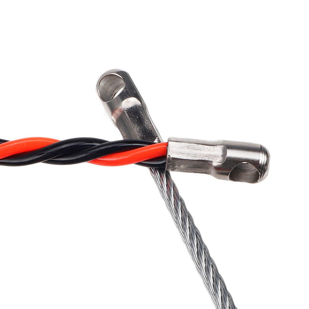 5Pcs 5m Electric Spiral Cable Push Puller Conduit Snake Cable Rodder Fish Tape Wire Guide