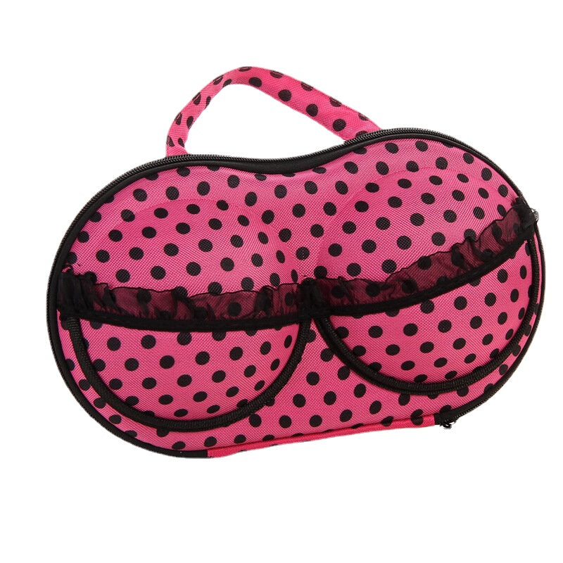 Large Capacity Creative Bra Underwear Storage Box Travel Bag Portable Organizer Bags With Net 32cm