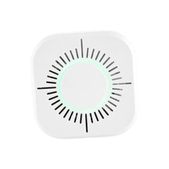 Mini Smoke Alarm 433MHz Alarm Buzzer Security Protection Escape Light Alarm Sensor for Home Office Dorm Room APP Control