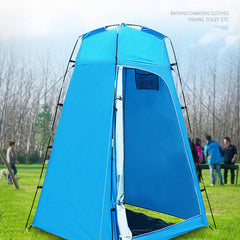 Camping Shower Tent Outdoor Toilet Tent with Removable Bottom Portable Privacy Shelter Shade Tent
