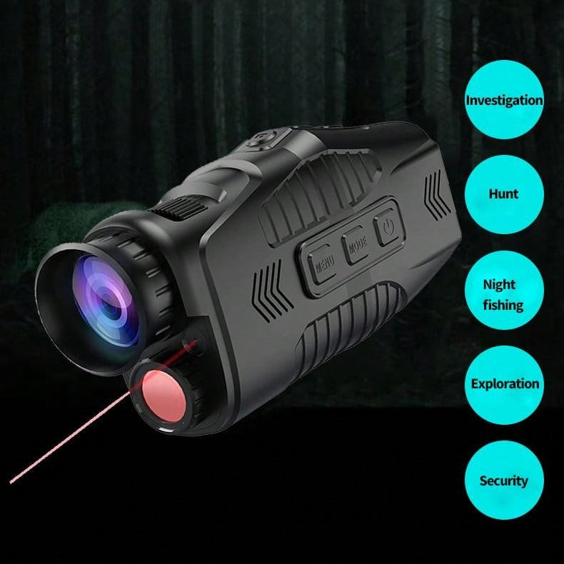 Portable HD Monocular Night Vision Device for Day and Night Use