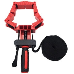 Versatile Woodworking Belt Strap Clamp with Foldable Blocks for DIY & Irregular Shapes