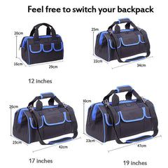 Portable Electric Tool Bag Multi-functional Maintenance Storage Bag