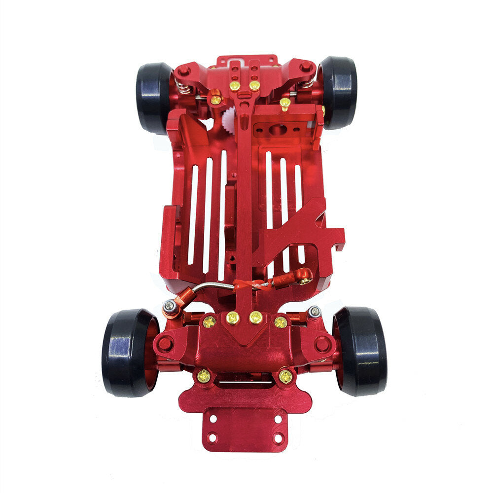 1/28 4WD Metal Rear Drift Repellent Frame Version RC Car Parts Electric DRZ XRX Mini Z Racing Model