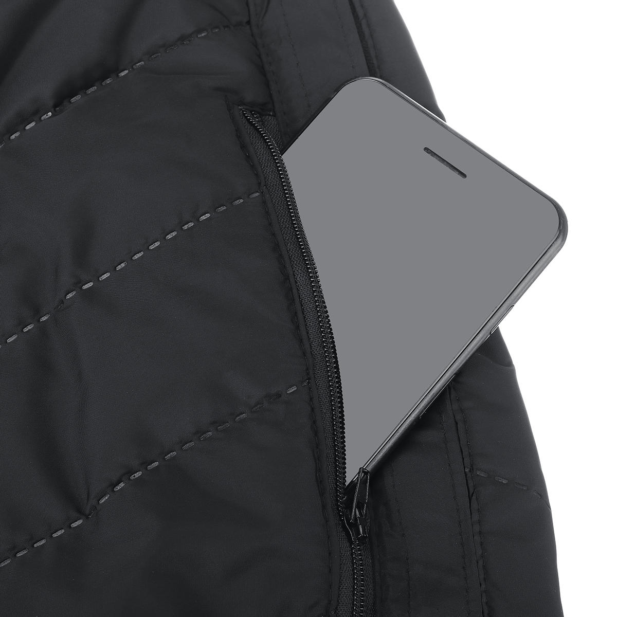 Electric Vest Heated Cloth Jacket USB Warm Up Heating Pad Winter Warmer Men