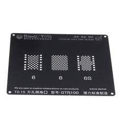 3D BGA Reballing Stencil Hard Disk Module BGA Reballing Repair Tool for Phone 5 5S 6 6S 7G 7Plus 8 8P