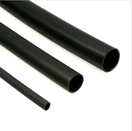 1.5mm 200mm/500mm/2m/3m/5m Black Heat Shrink Tube Electrical Sleeving Car Cable