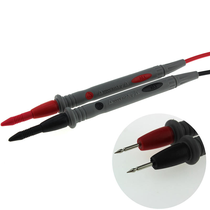 1000V 10A Needle Tip Probe Test Leads Pin Hot Universal Digital Multimeter Test Lead Probe Pen