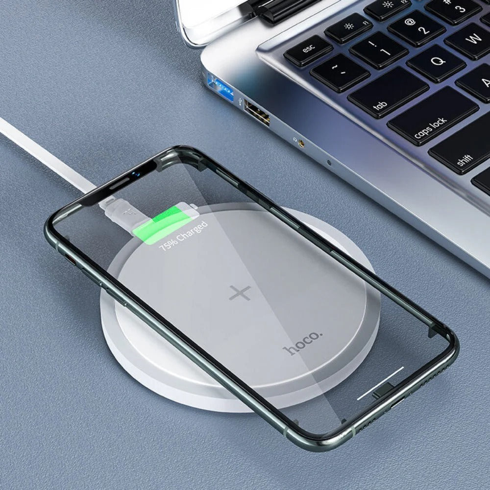 Fast Wireless Charger 15W for iPhone 14 Pro Max, Samsung, Xiaomi, TWS Headsets