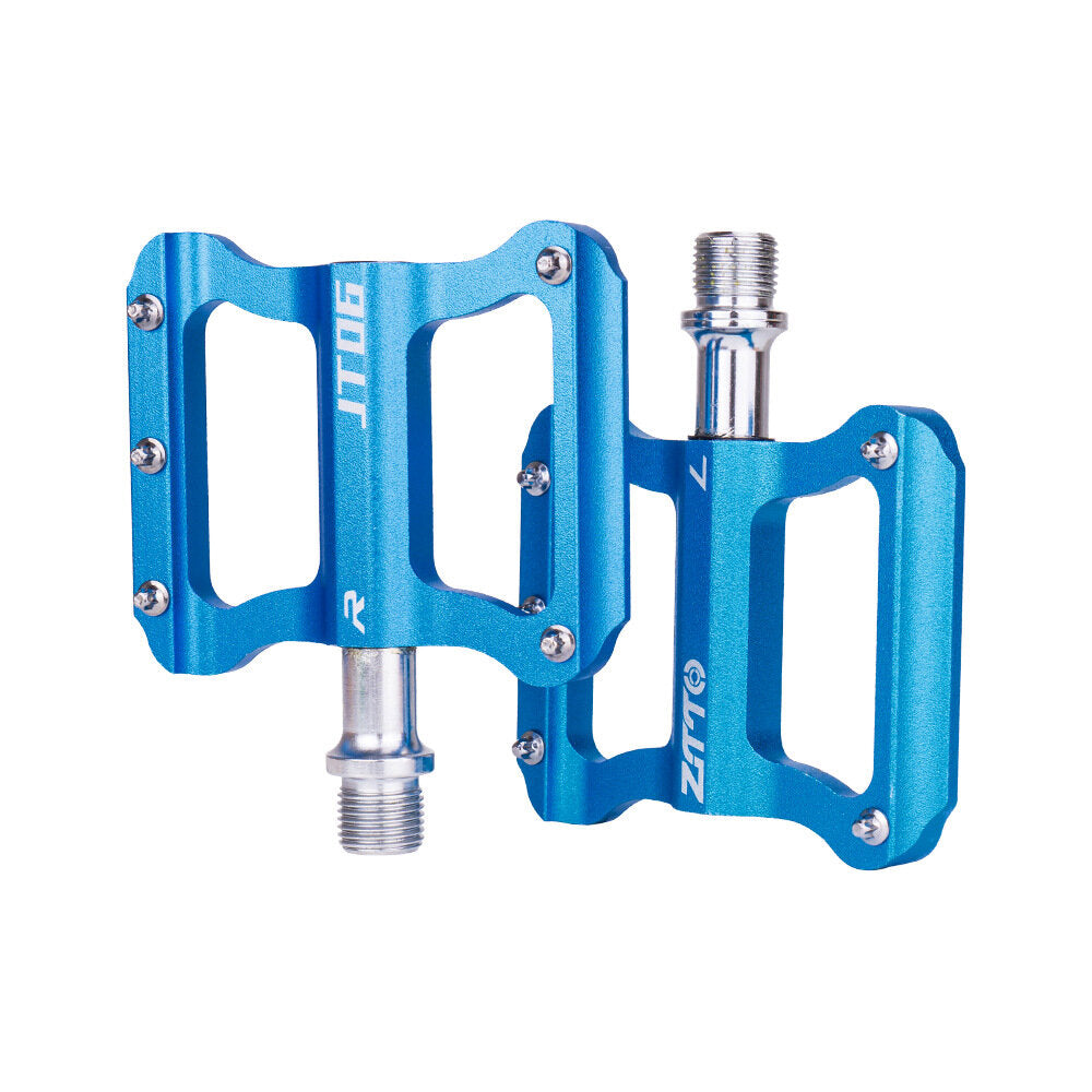 Outdooors Bicycle Aluminum Alloy Ball Bearing Pedal With Antiskid Peg