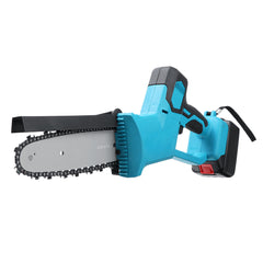 1080W 8 Inch Electric Cordless Chainsaw Chain Saw Handheld Garden Wood Cutting Tool