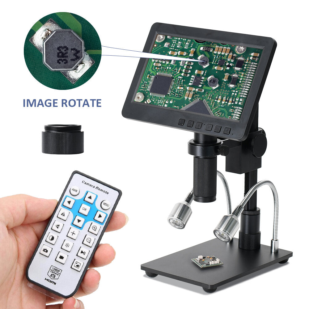 26MP HDMI Digital Microscope 60fps Hight Frames Rate Microscope Camera with HDR Mode Can Eliminate Metal Reflection