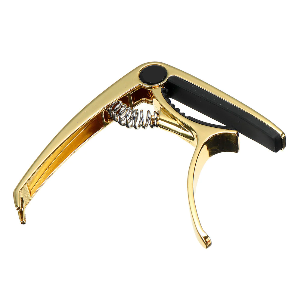 Guitar Capo for Electric Guitars and Folk Guitars Including Capo, Guitar Accessories, 2 in 1 String Winder