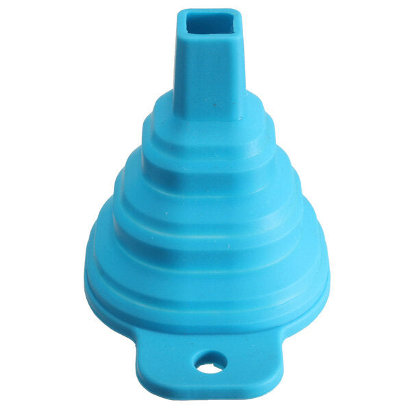 Silicone Collapsible Mini Filling Liquid Oil Water Funnel Kitchen Tools Filter