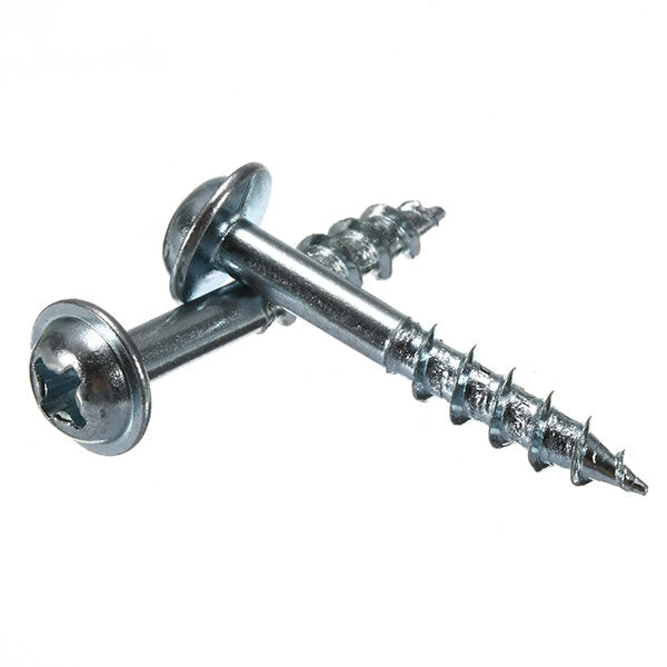 100pcs ST4-20/25/38 Screws Carbon Steel Cross Head ST4 Woodworking Screw Half-tooth Self-tapping