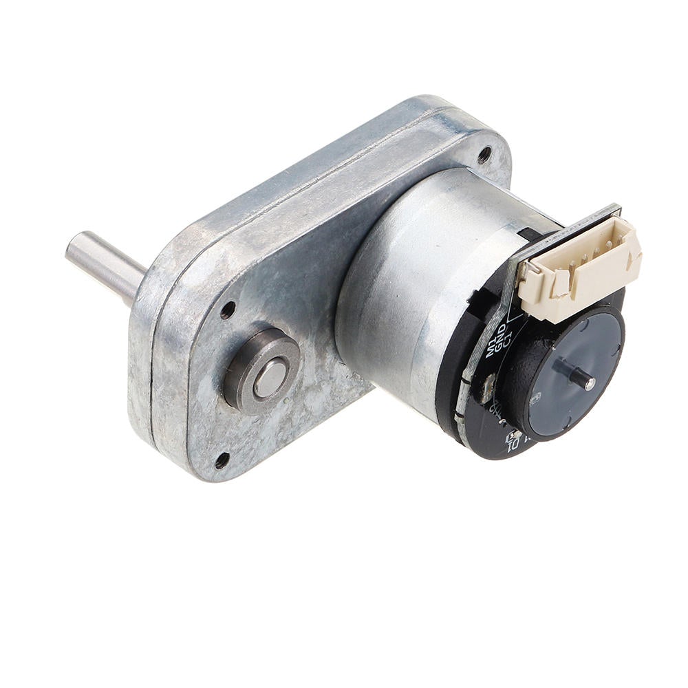 DC 12V 240rpm Encoder Motor L Type Gear Motor