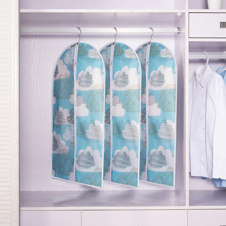 Garment Clothes Covers Protector Dustproof Waterproof Hanging Clothe Storage Bag Closet Organizer