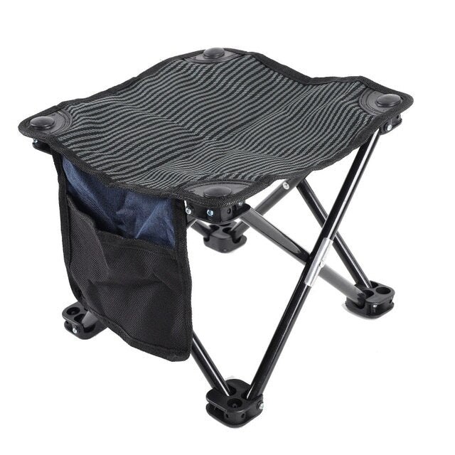 Outdoor Chair Camping Stool Folding Fishing Chair Conveniently Carry Seat Maximum Weight of 100KG