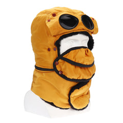 Men Women Thermal Winter Trapper Hat Face Mask Earflap Warmer Outdoor Warm Windproof Skiing Cap